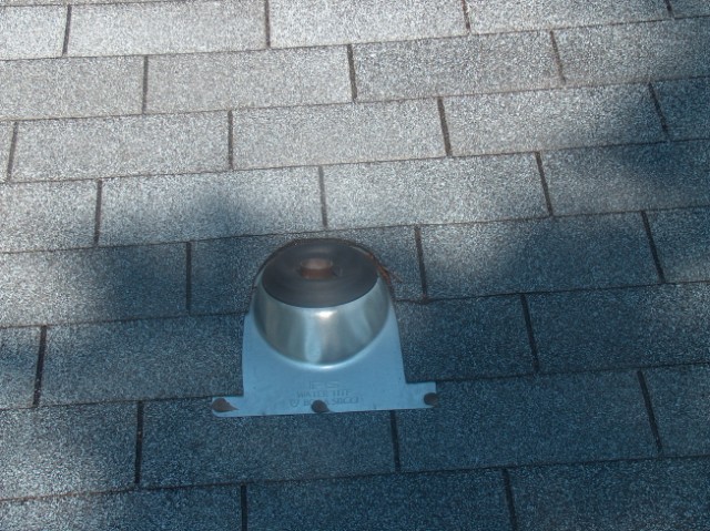 Plumbing vent is to short