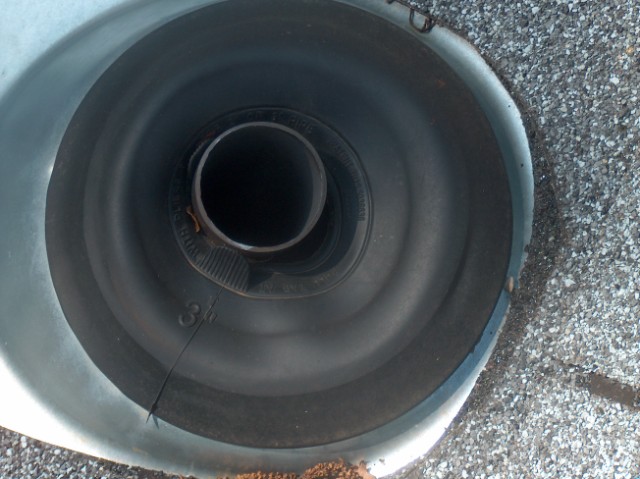 inverted vent cover